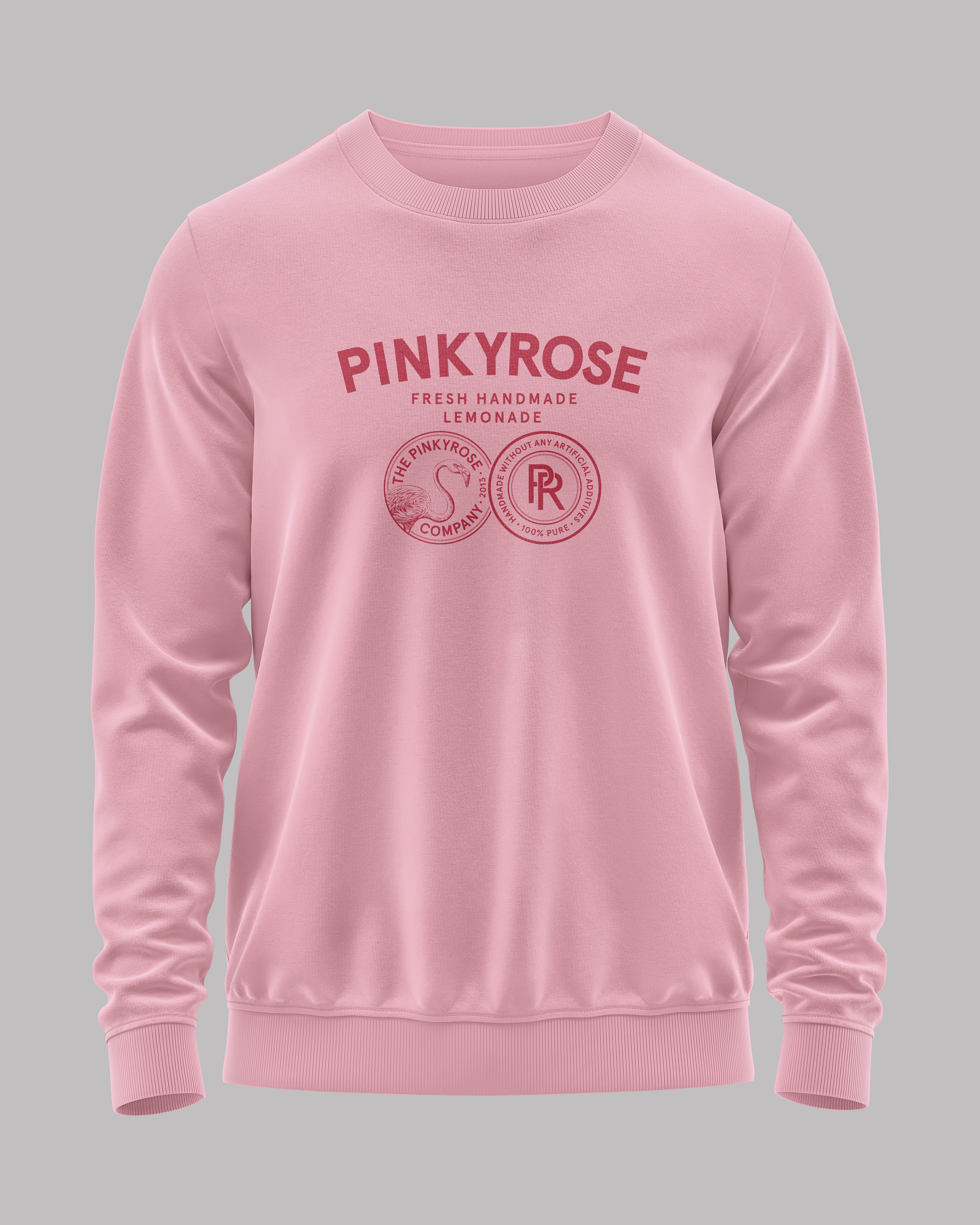 Pinkyrose sweatshirt in soft pink – Pinkyrose: Gastronomic fresh handmade  lemonade syrups
